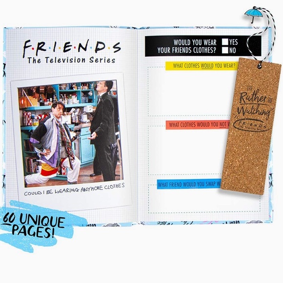 FRIENDS Journaling set- tv show television series friend themed journal - Picture 3 of 5
